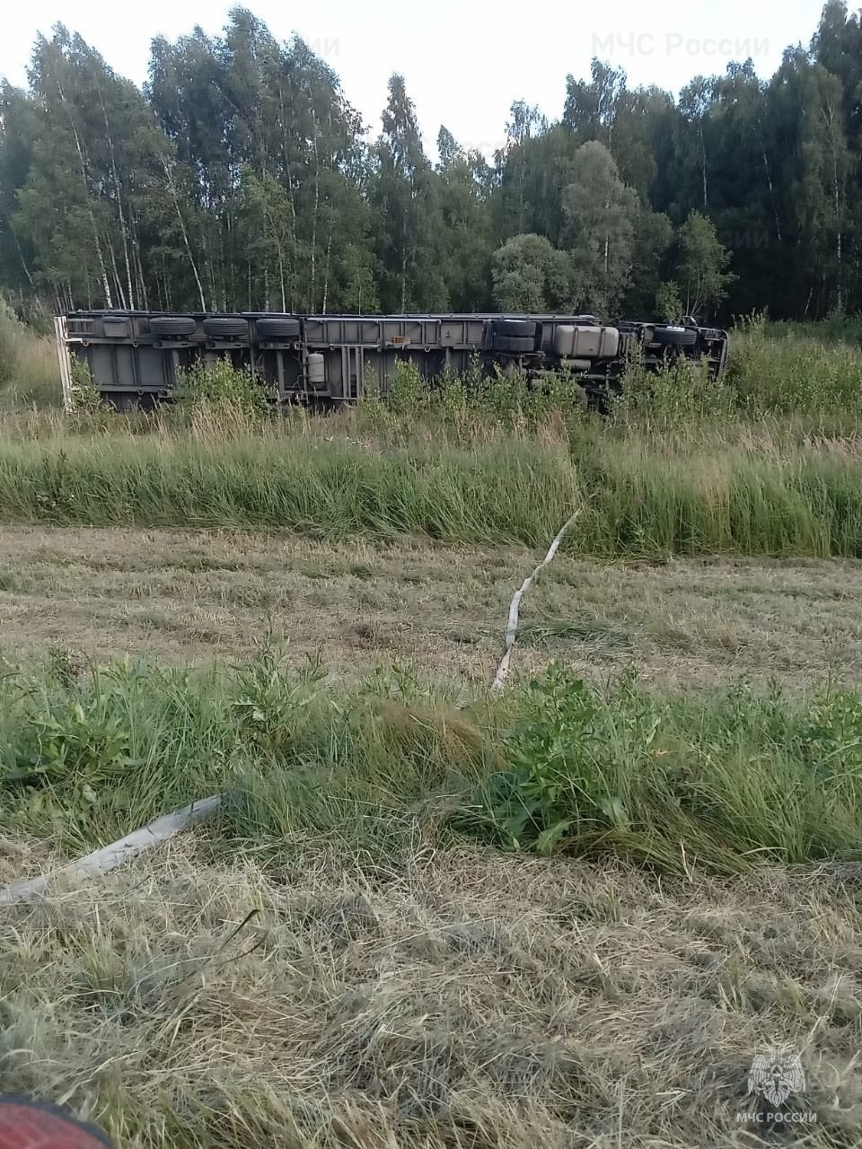 ДТП в Сухиничском районе, поворот на д. Коровяково